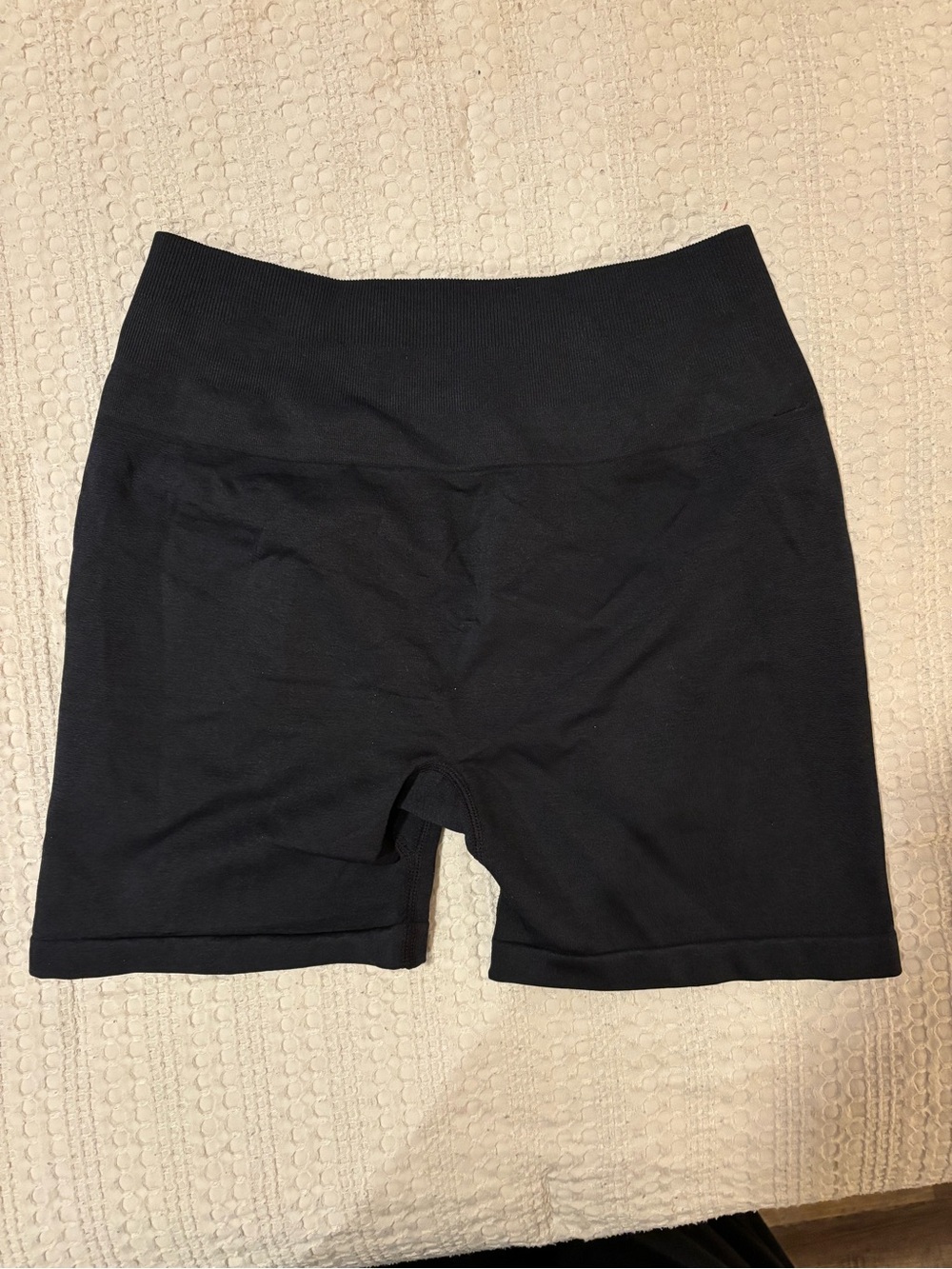 Celer Black Women's High-Waist Bike Shorts